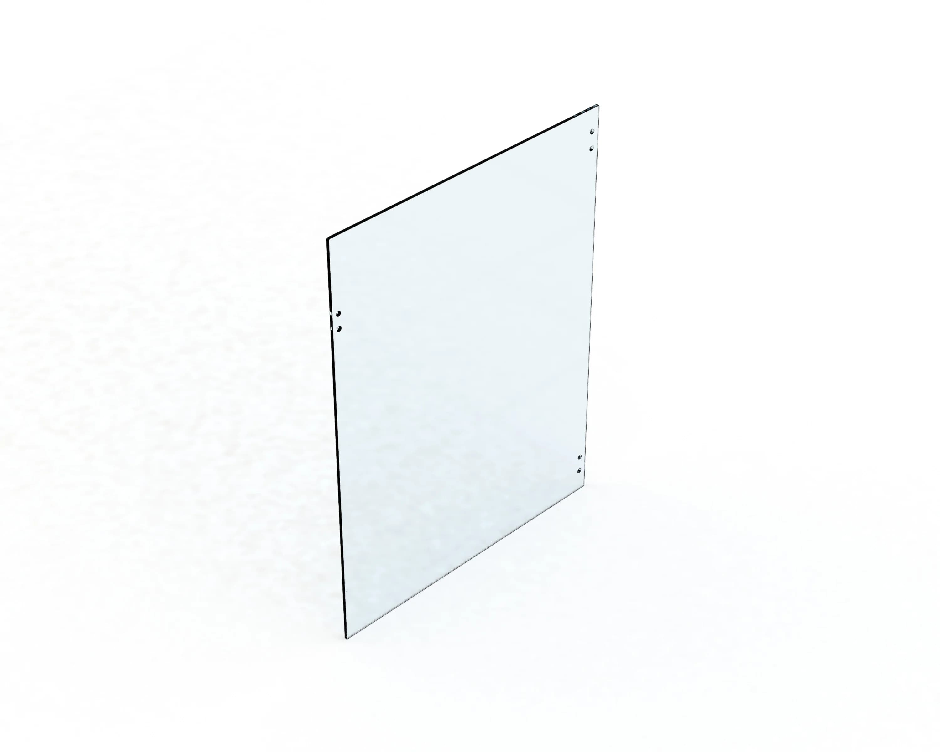 3 8mm CLEAR TOUGHENED STANDARD GATES 1200mm HIGH