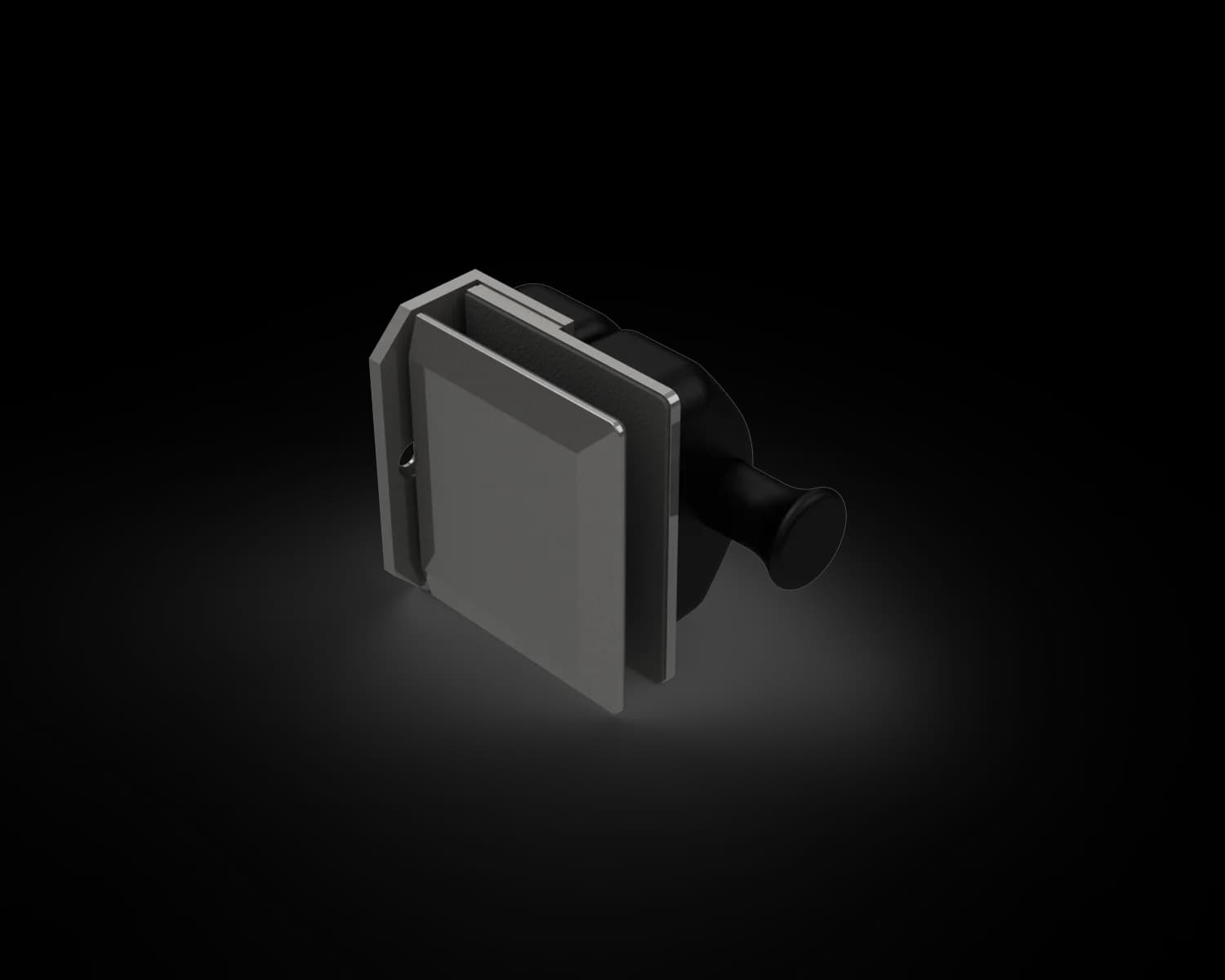 SLP2022M6 - Libra Latch Glass to Wall MIRROR