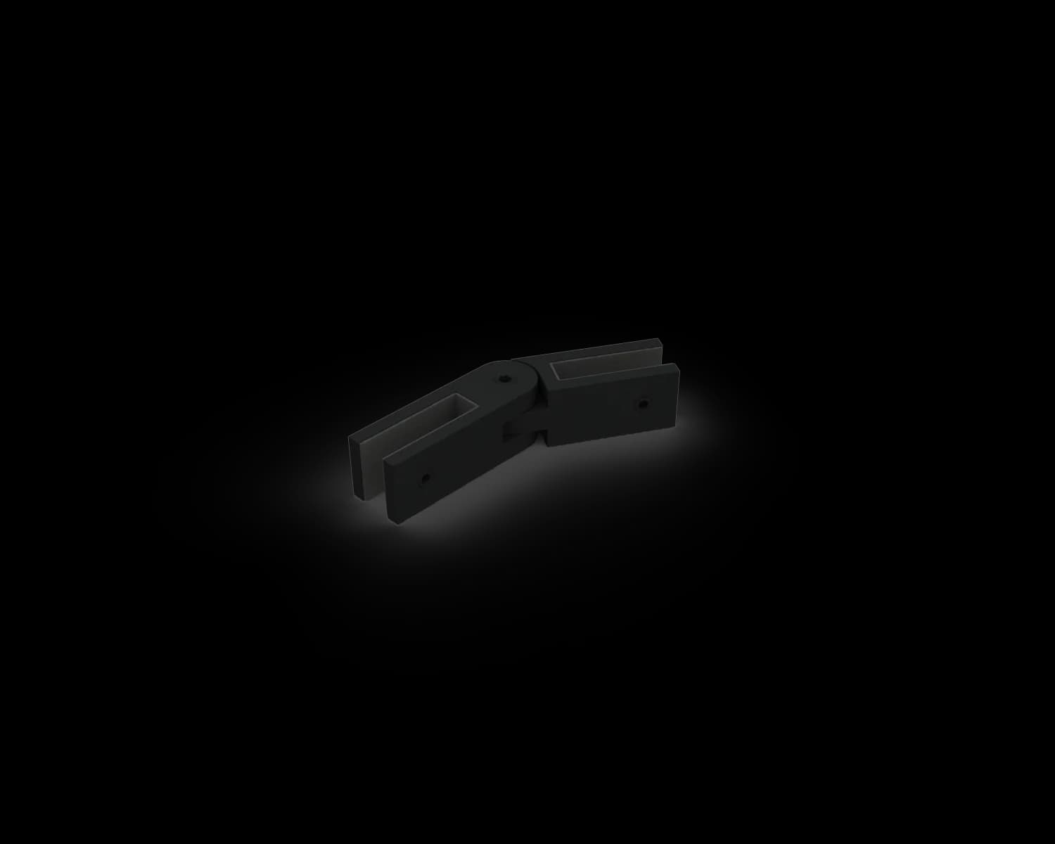 SCG1411B6 - Rigi Adjustable Clamp MATT BLACK