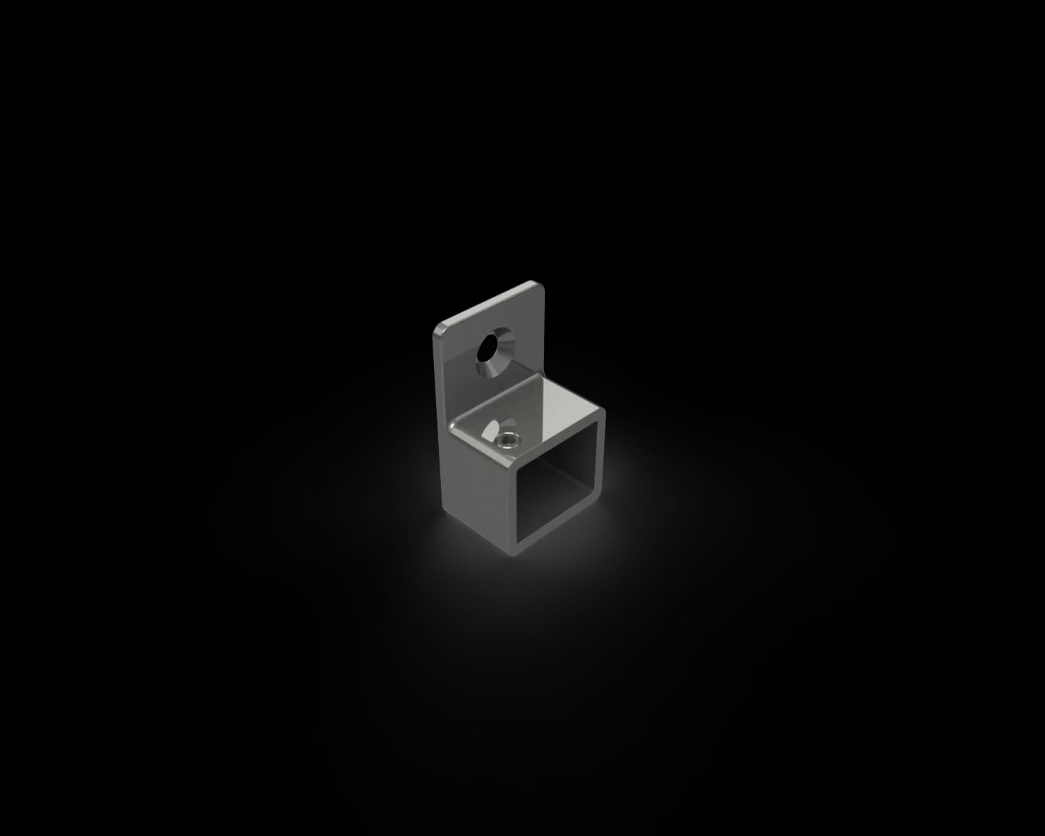STS2560M6 - 25 x 21mm Vertical Wall Plate MIRROR