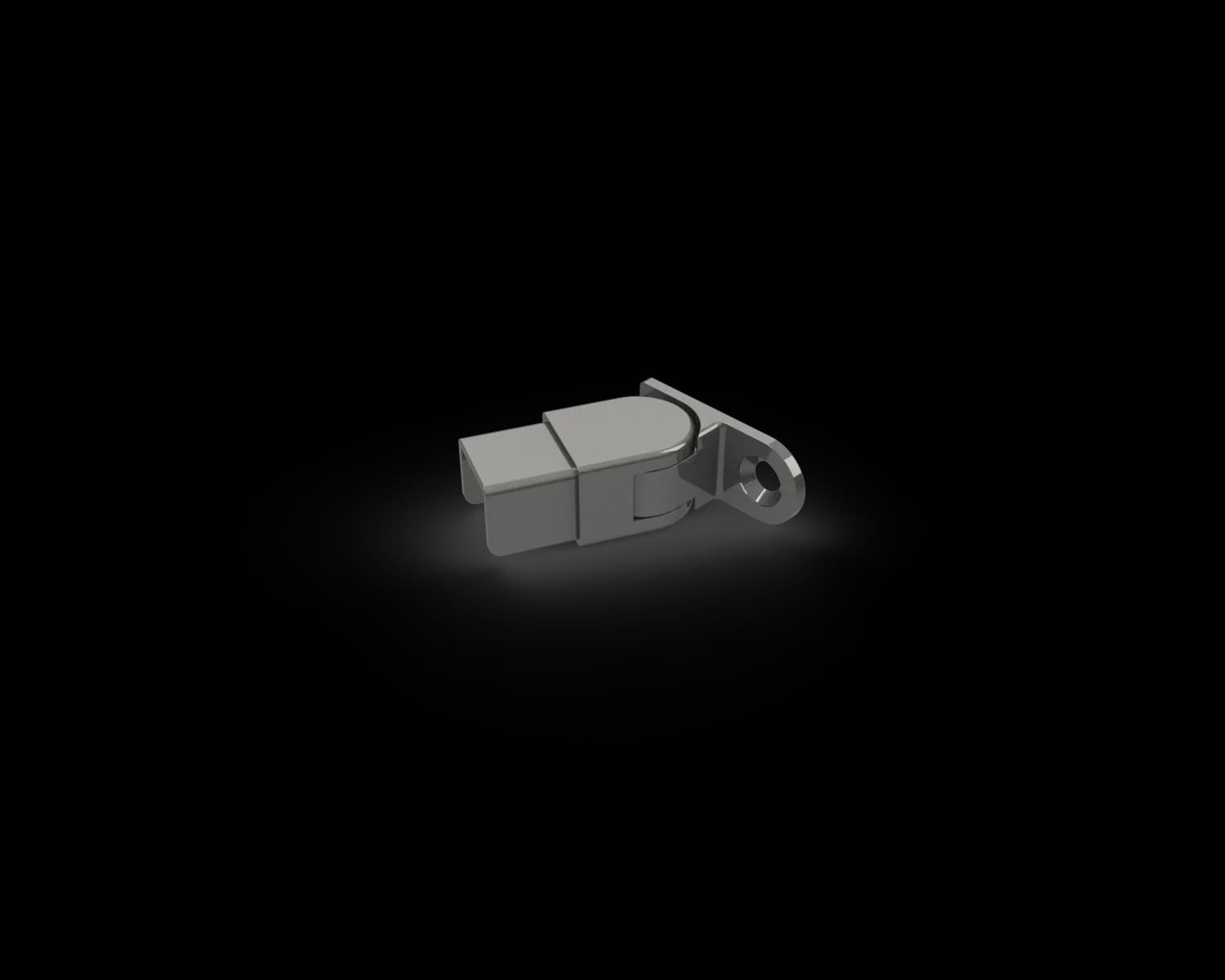 STS2570M6 - 25 x 21mm Horizontal Adjustable - RH TAB MIRROR