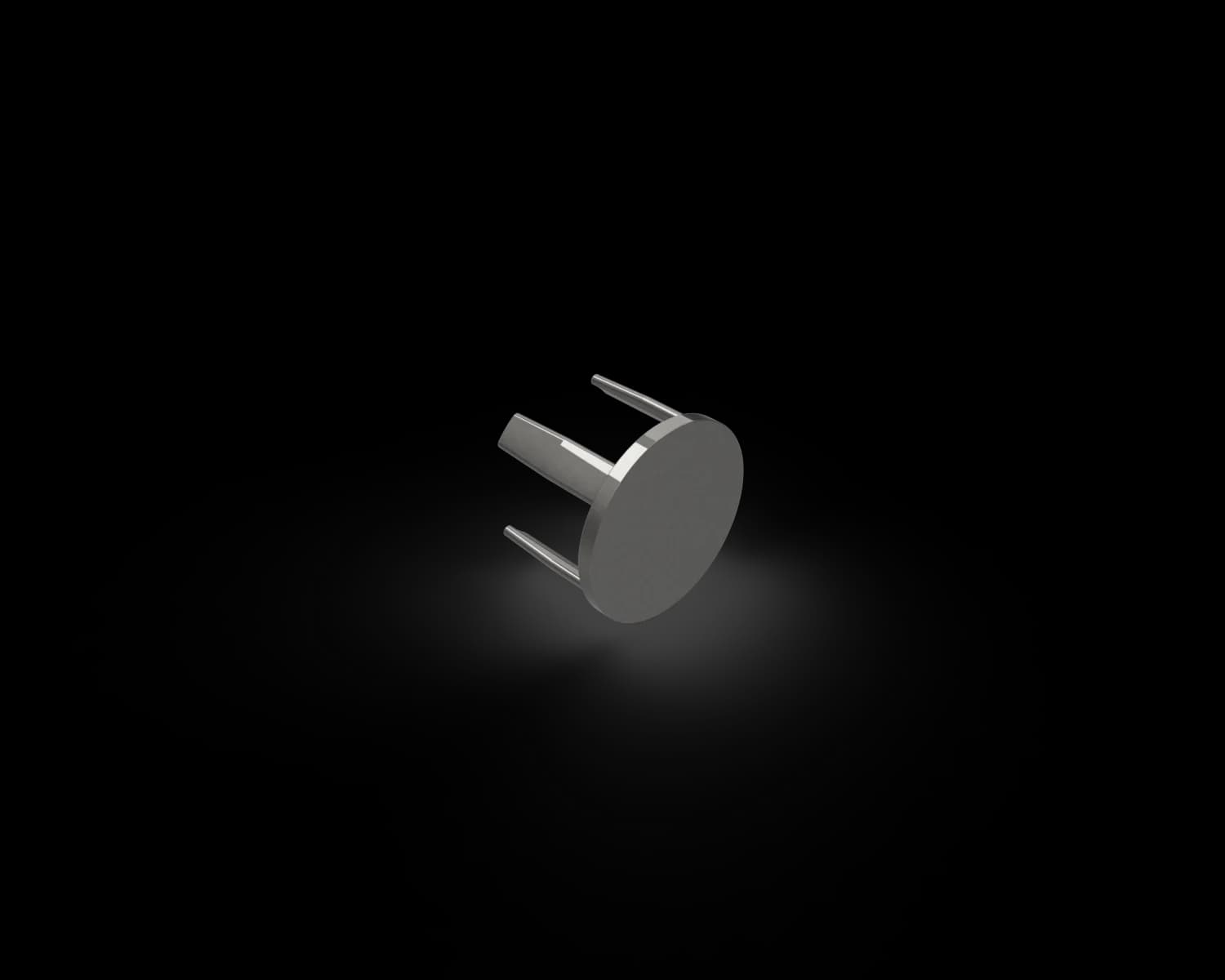 SPR3850M6 - 38mm Diameter End Cap MIRROR