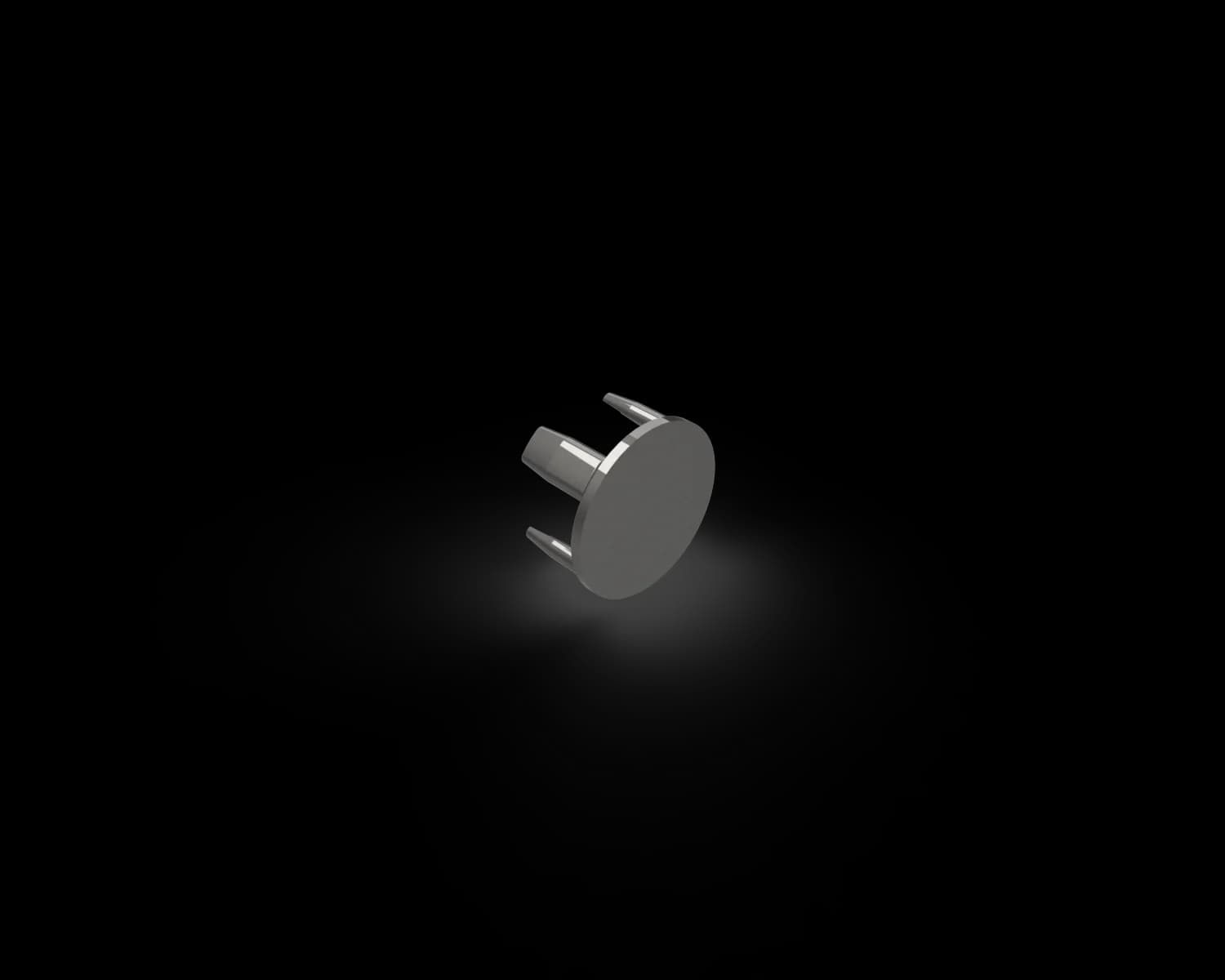 SPR5050M6 - 50 8mm Diameter End Cap MIRROR