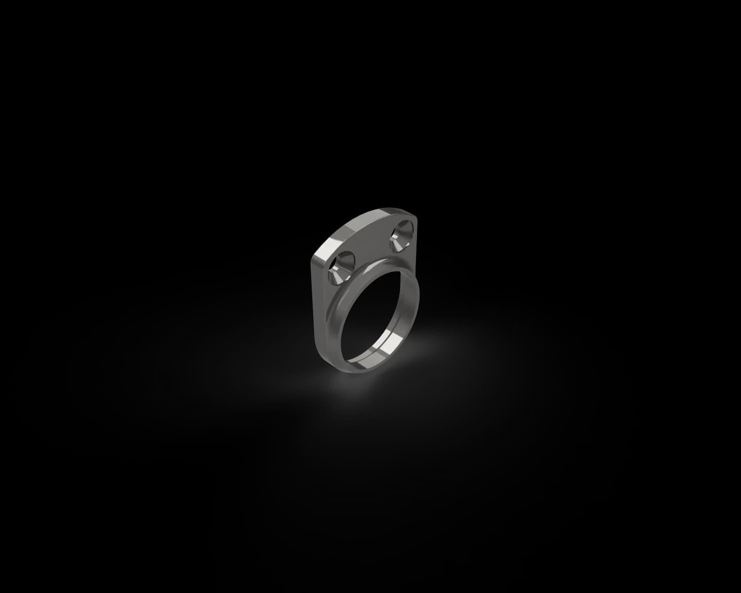 SPR5060M6 - 50 8mm Diameter Wall Flange MIRROR