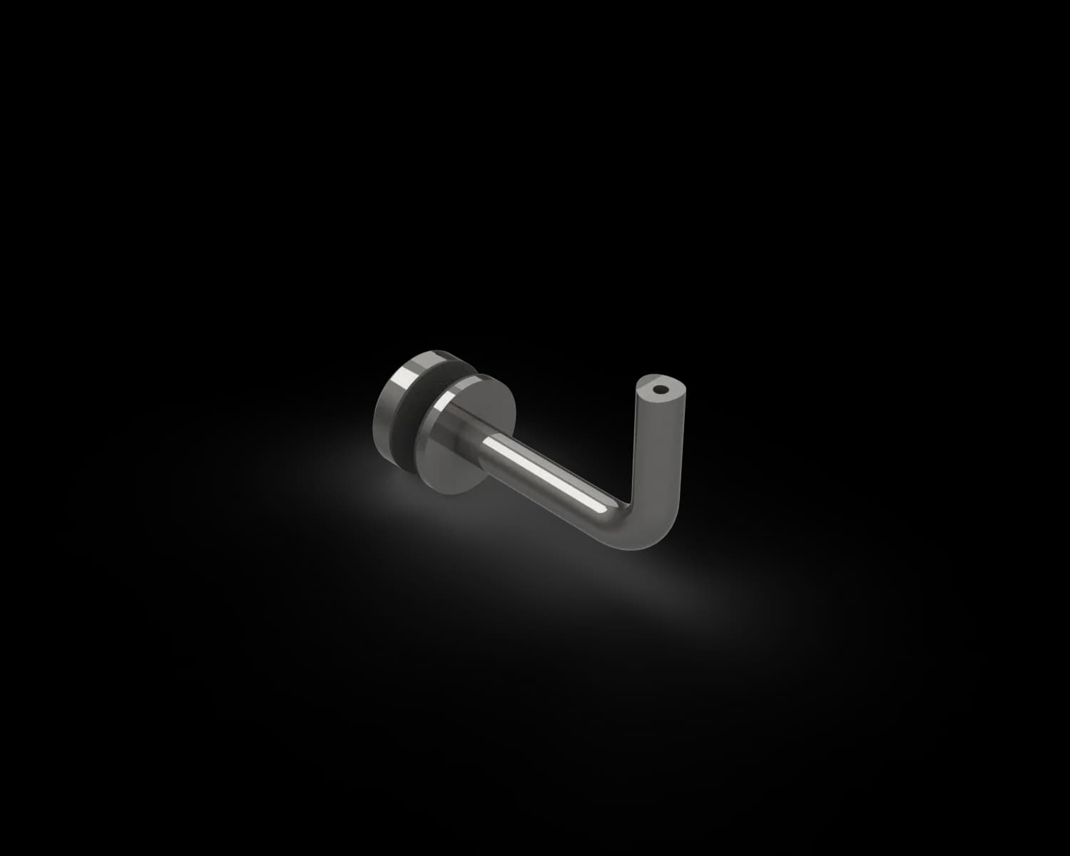 SBR6081M6 - Handrail Bracket - Glass Mount with 38mm Diamete
