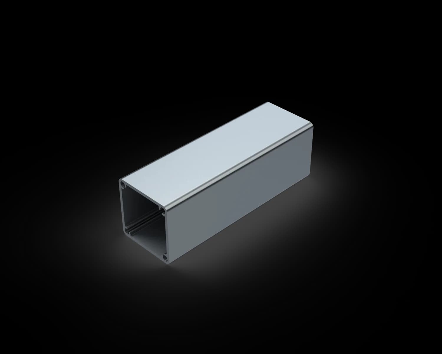 SF50P4F6000-MF - 50x50x2 4mm Aluminium Blank Post 4 Screw