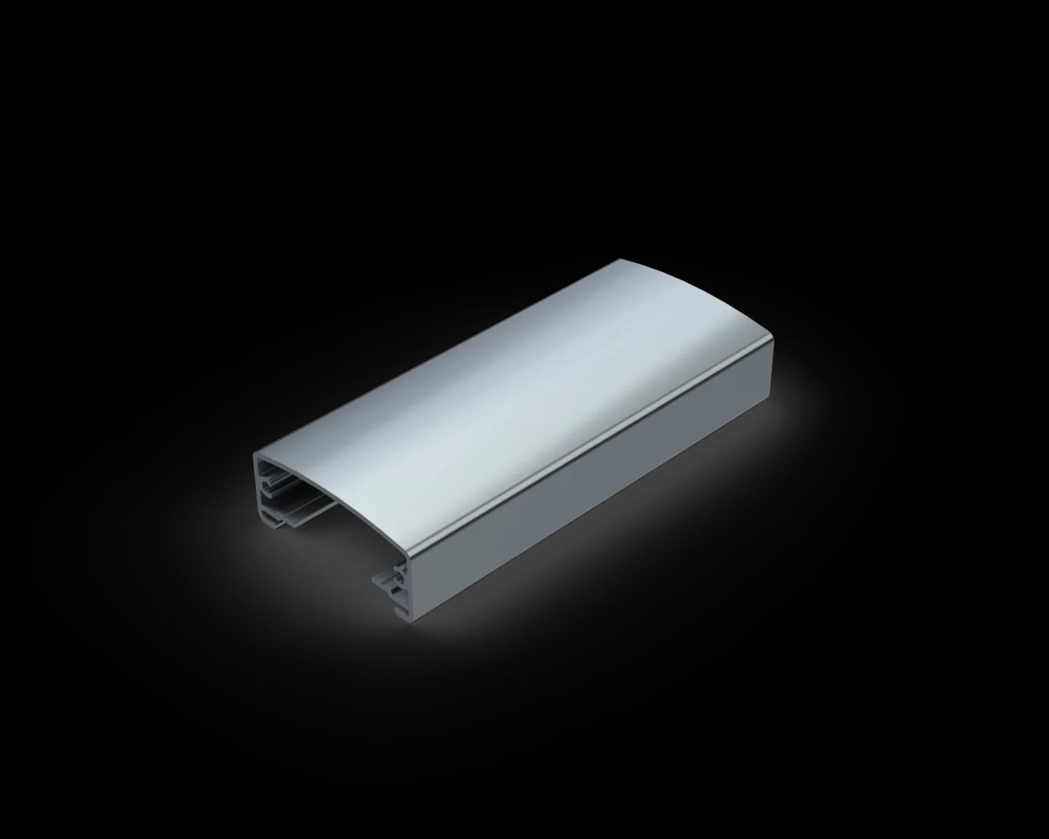 SFHRCLA6500-MF - Semi-Frameless 66x28mm CLASSIC Handrail MIL
