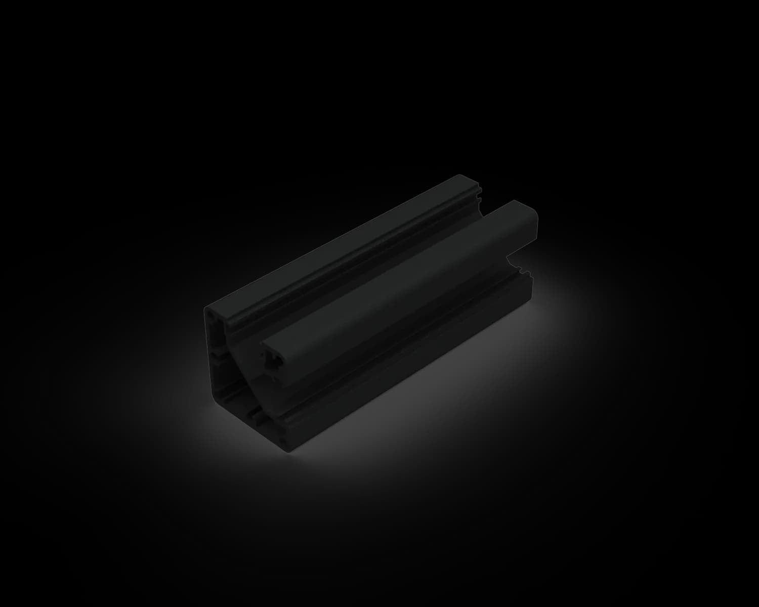 SF90P1800-BK - 90 Post Kit 1800mm - SATIN BLACK