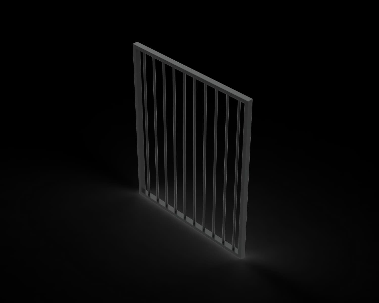 ALPFG1200975-MN - Flat Top Tubular Pool Fence Gate MONUMENT