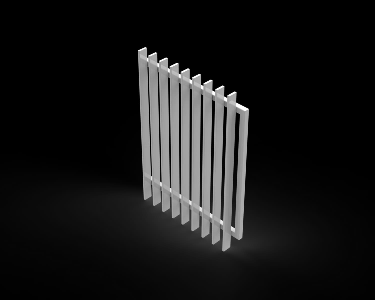RADPFG1200920-PW - Radiator 65 Pool Fence Gate PEARL WHITE