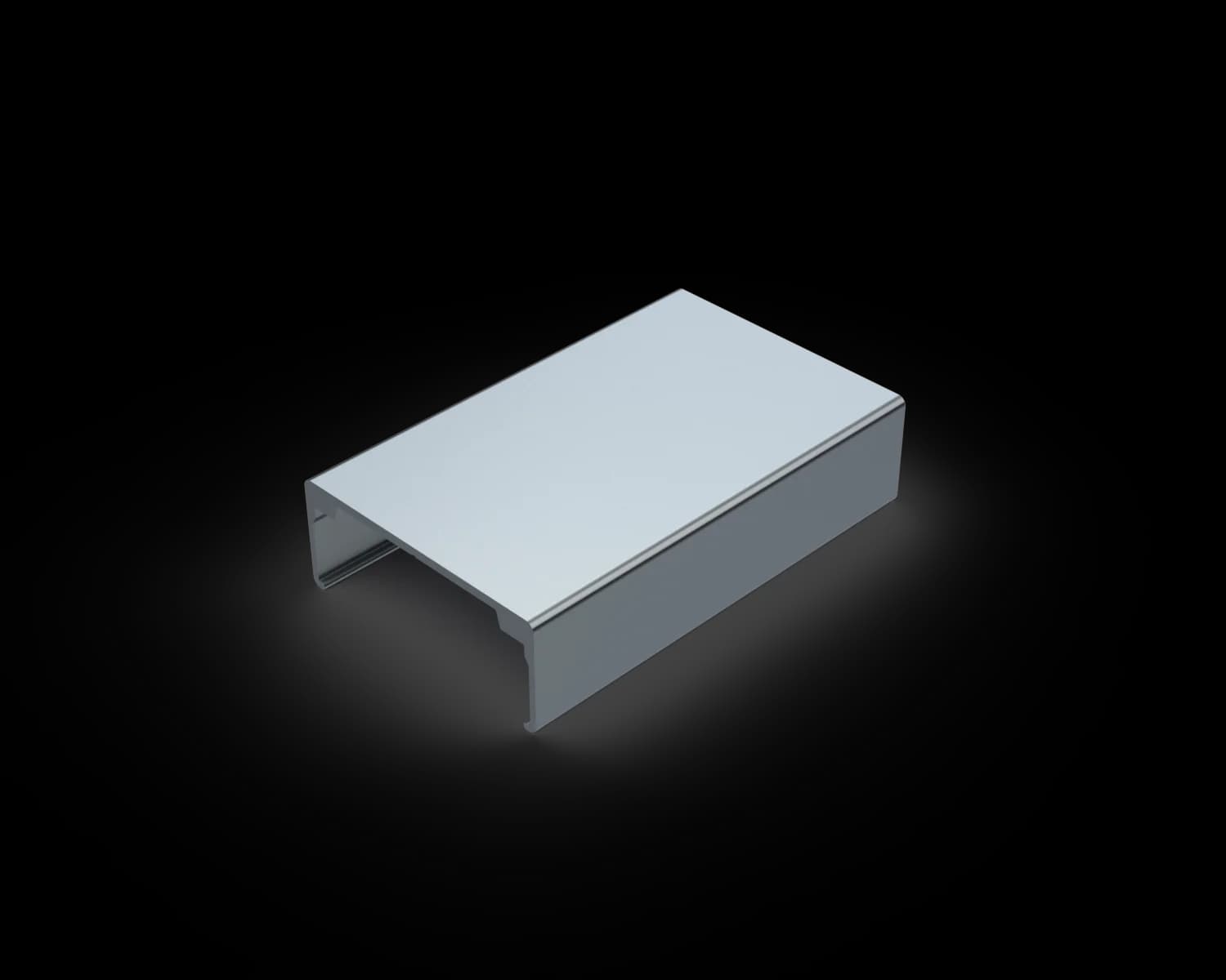 ALG1202-6 5 - Alguard Linear Handrail - 62x25mm MILL FINISH