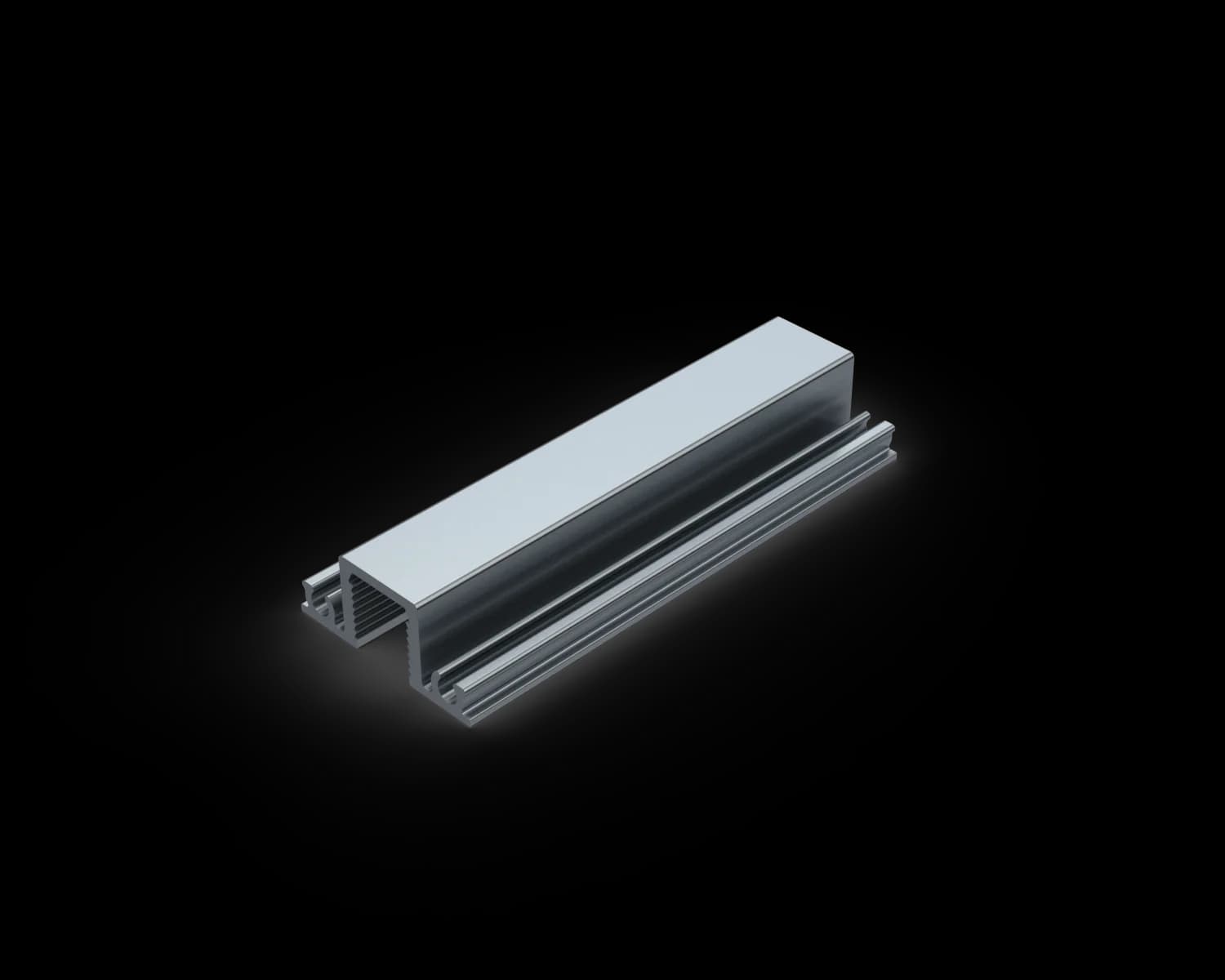 ALG1602-5 5 - Alguard 12mm Glazing Infill MILL FINISH