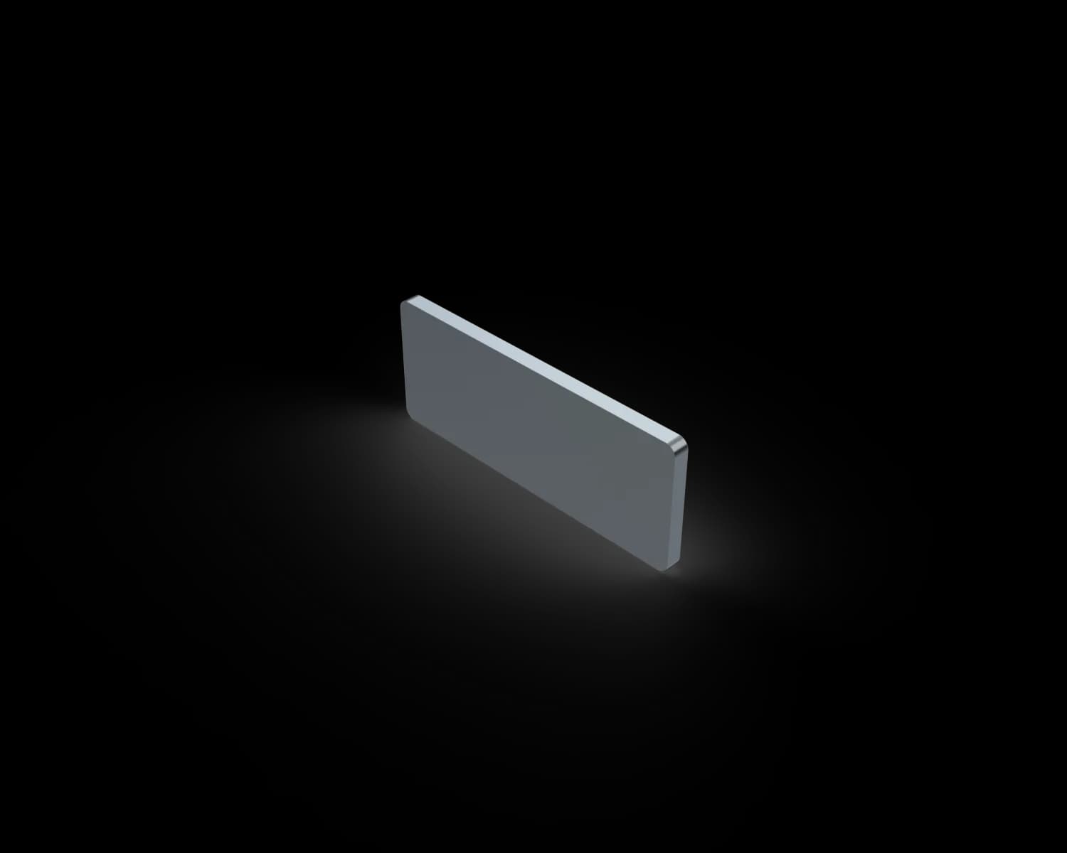 ALG1704 - Alguard Linear End Cap Plate Only MILL FINISH