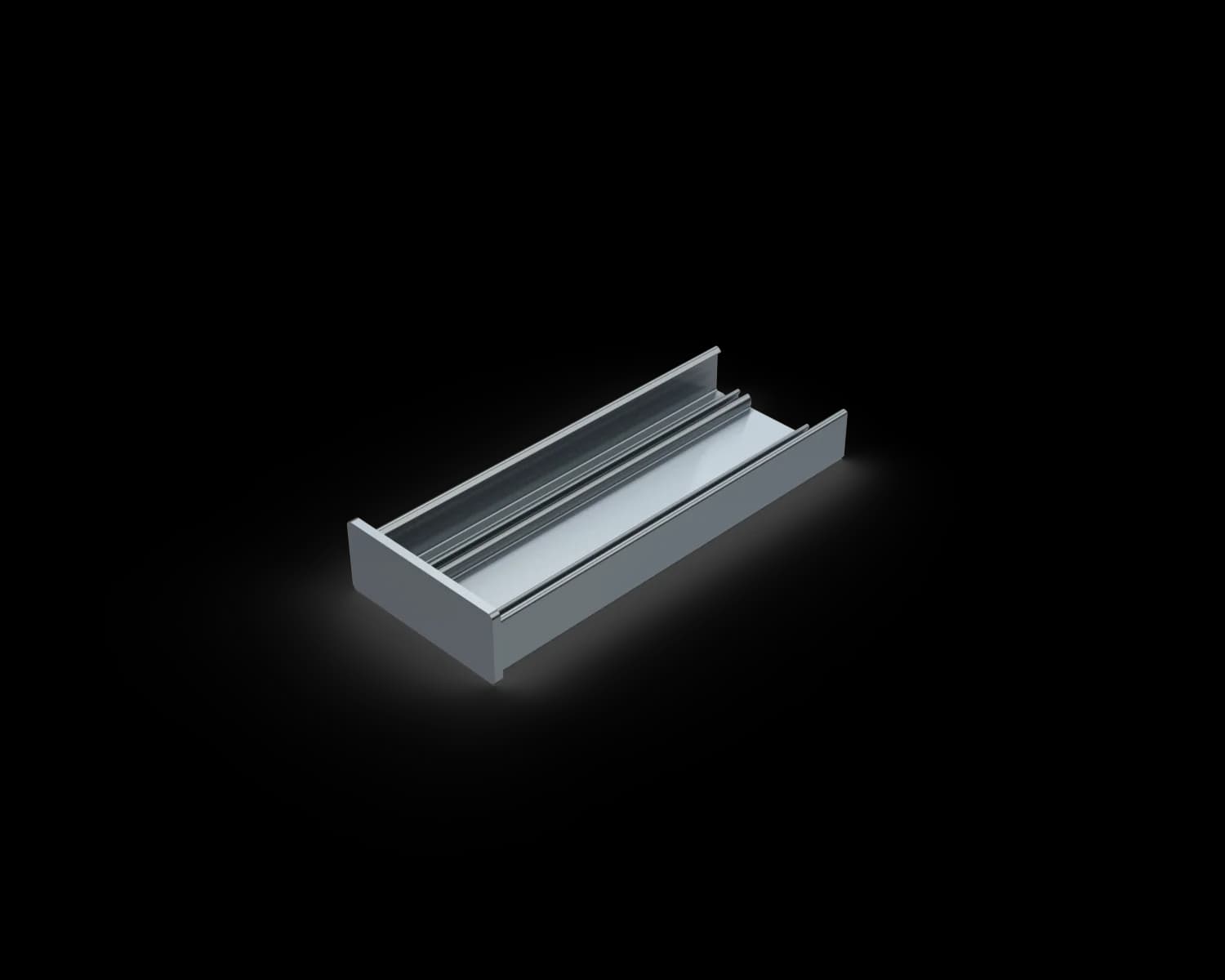ALG1706 - Alguard Linear Welded End Cap Weldment MILL FINISH