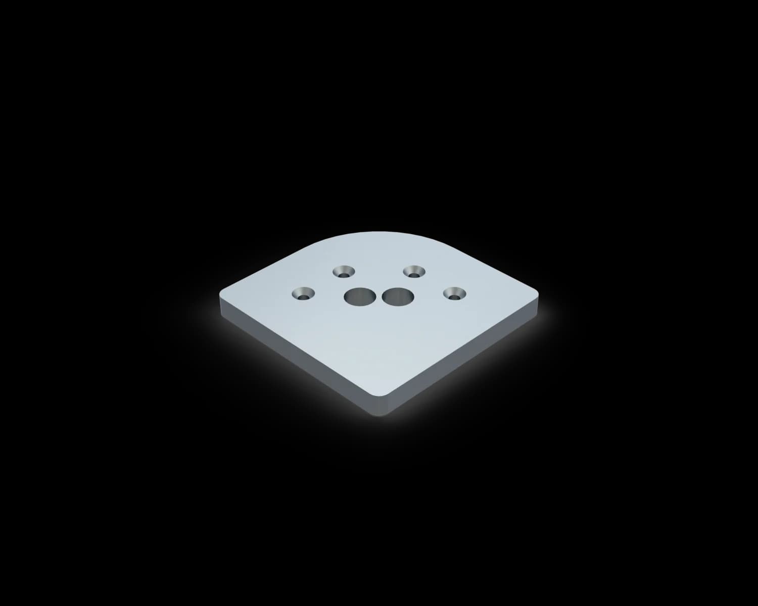 ALG1730 - Alguard Base Plate for 56x56mm 90 Corner Post MIL