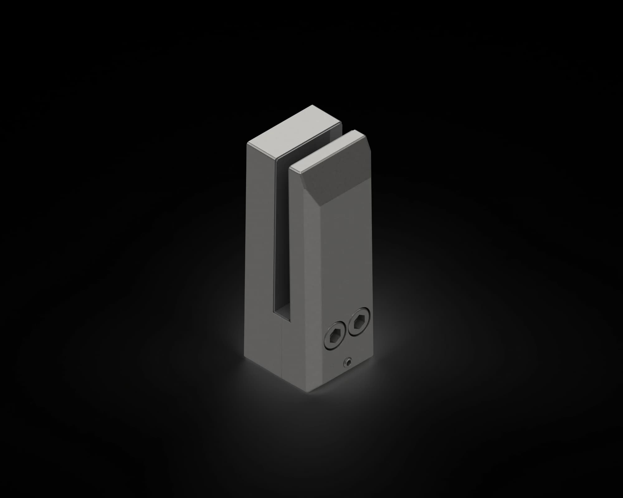 Face Mount Smarter Spigot for 12mm Glass