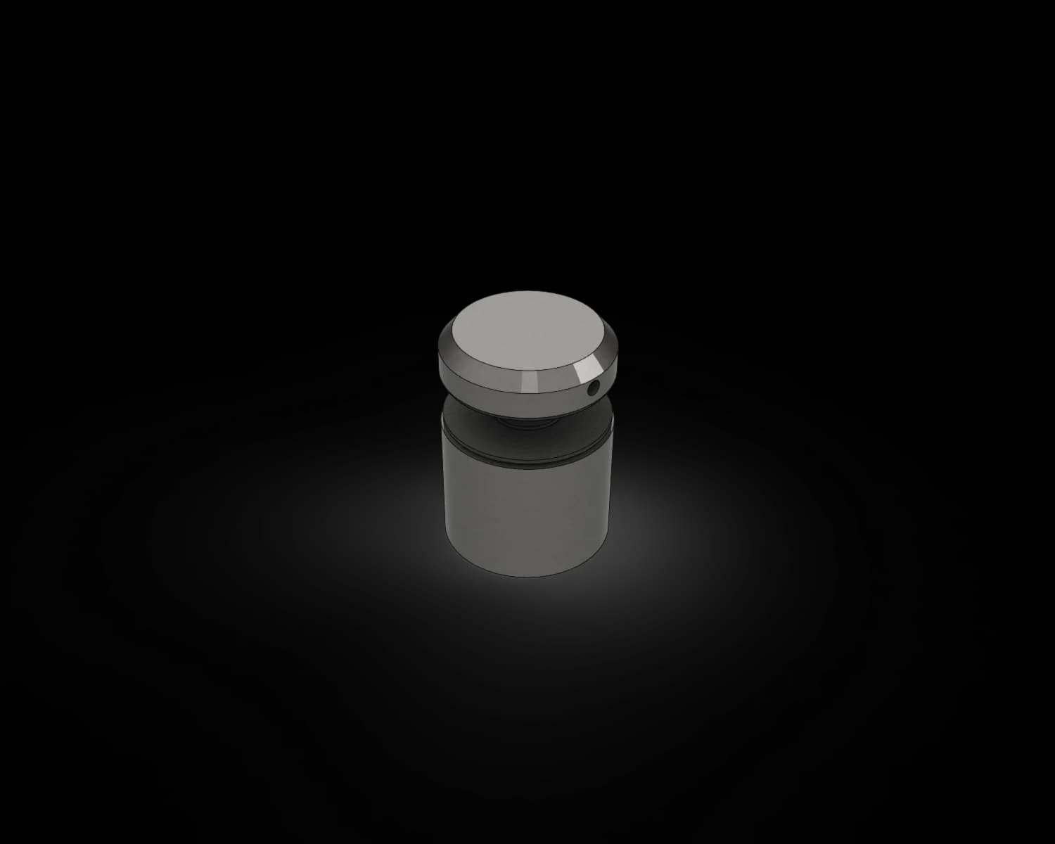 Adjustable Standoff for 12mm to 14.28mm Glass