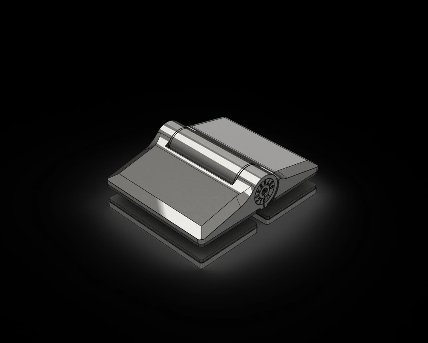 Gemini Glass to Glass Spring Hinges