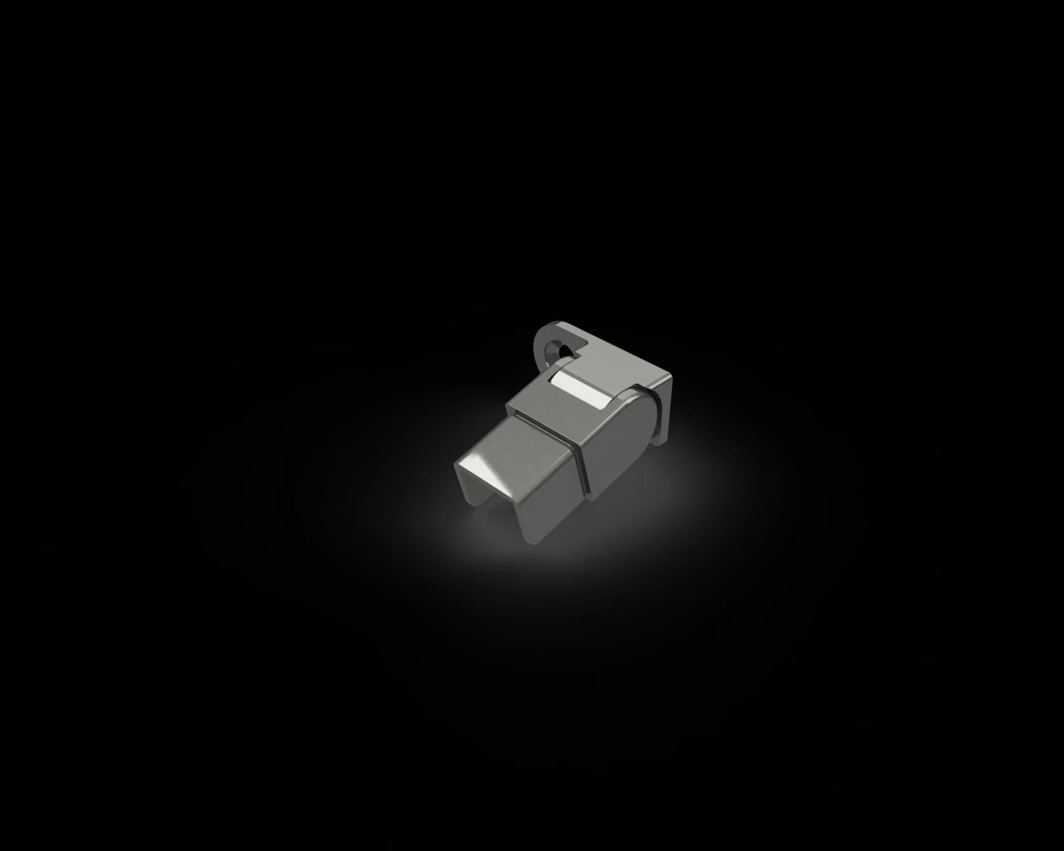 25 x 21mm Vertical Adjustable Wall Plate - LH TAB
