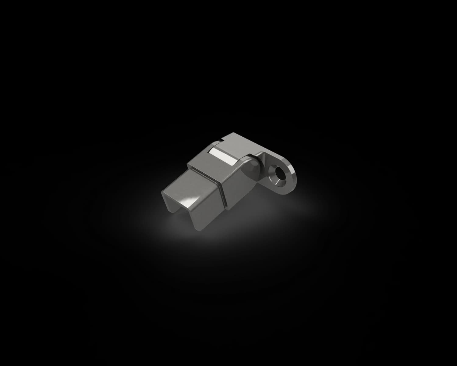 25 x 21mm Vertical Adjustable Wall Plate - RH TAB
