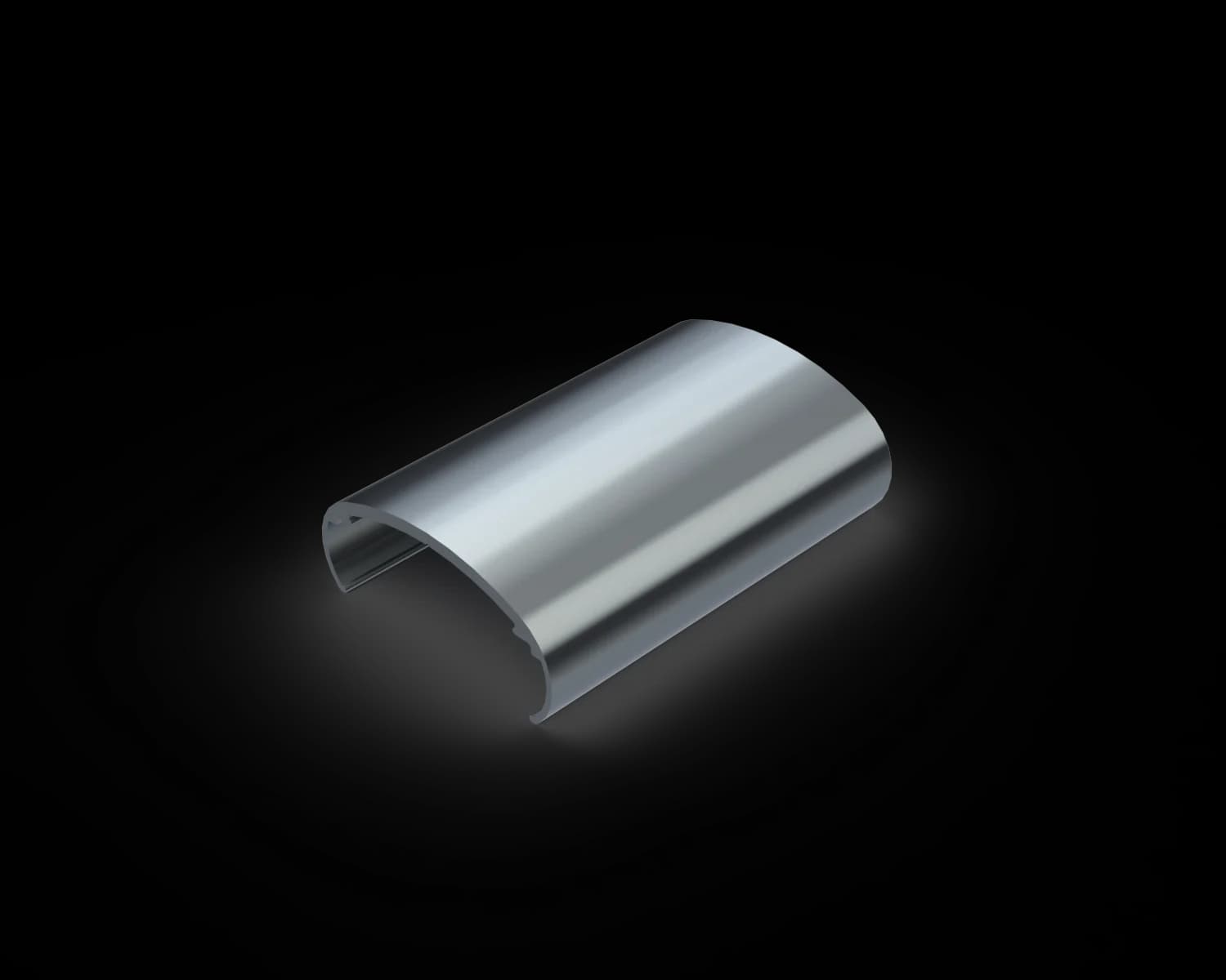 Alguard Ellipse Handrail - 68x30mm - 6500mm