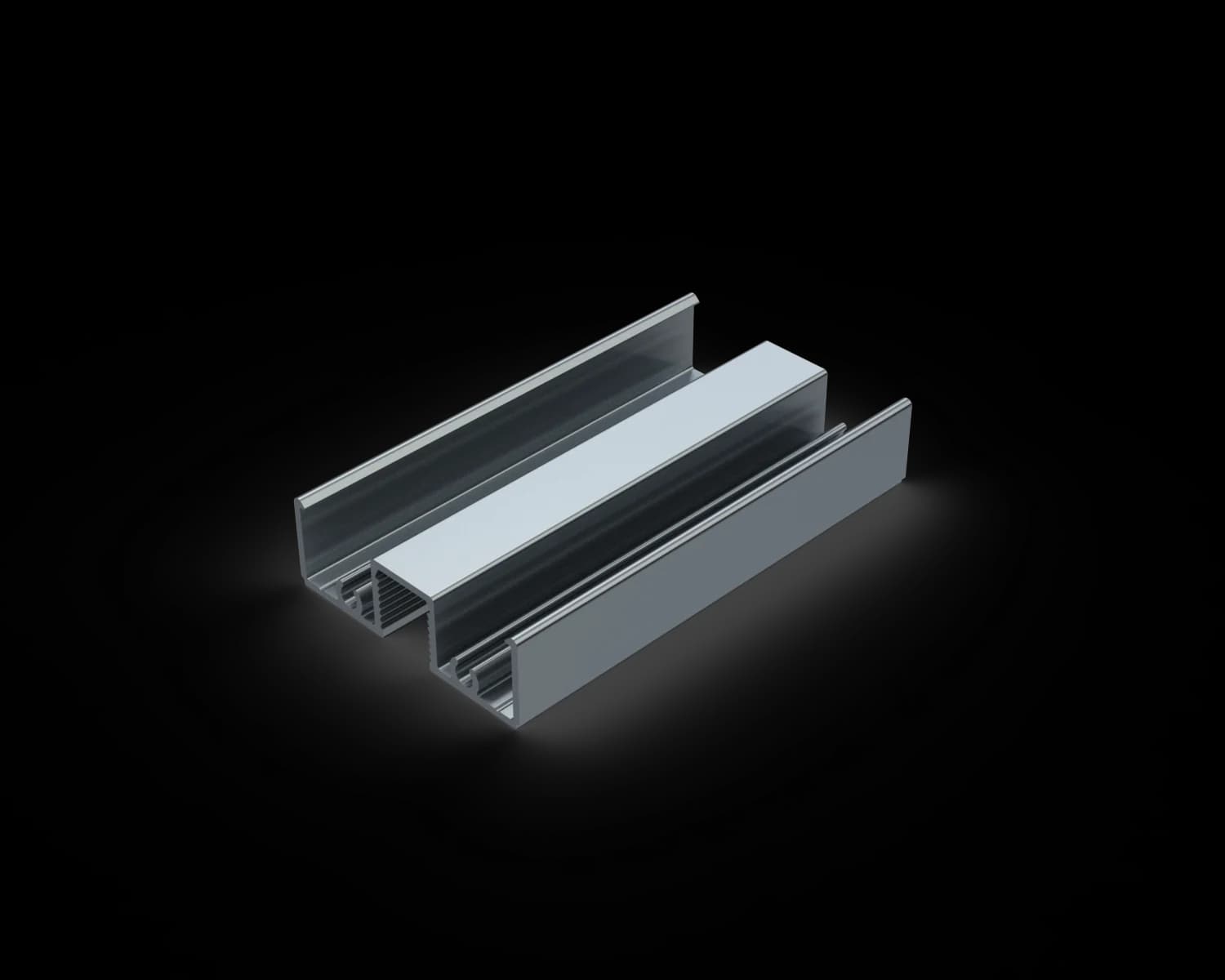Alguard 12mm Glazed Undercap - 6500mm