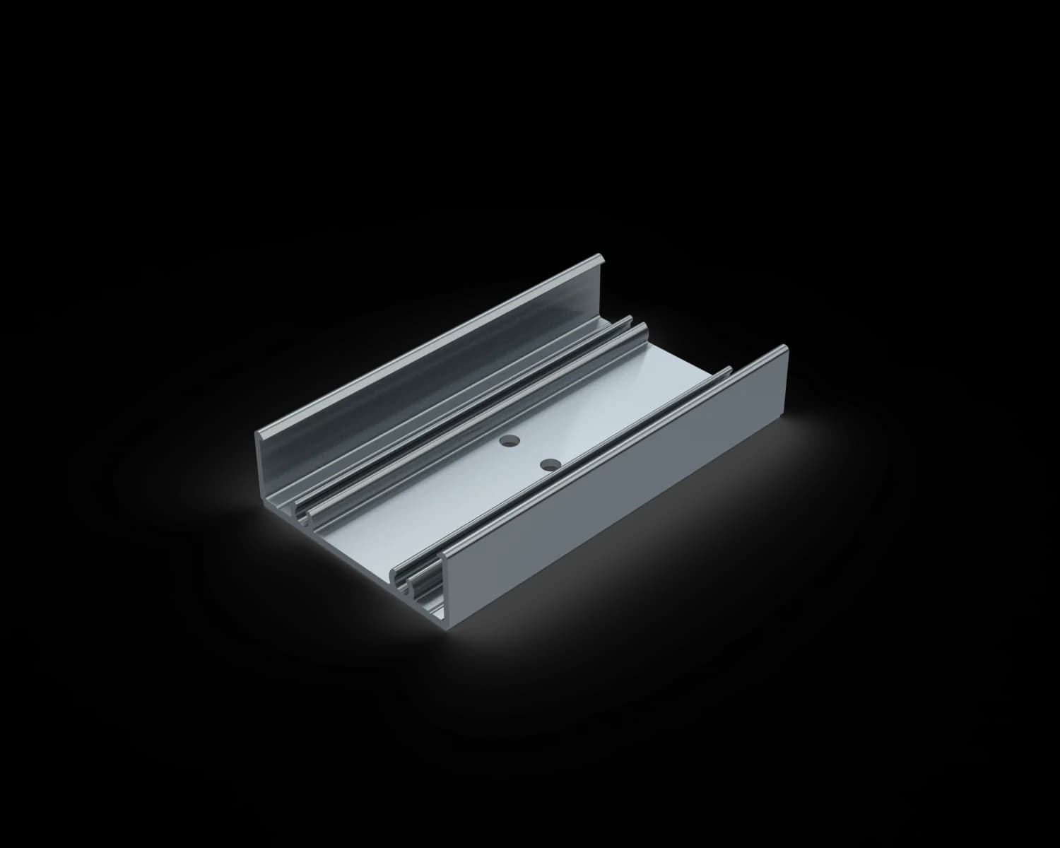 Alguard Flat Undercap Pre-Punched (119/19) - 6500mm