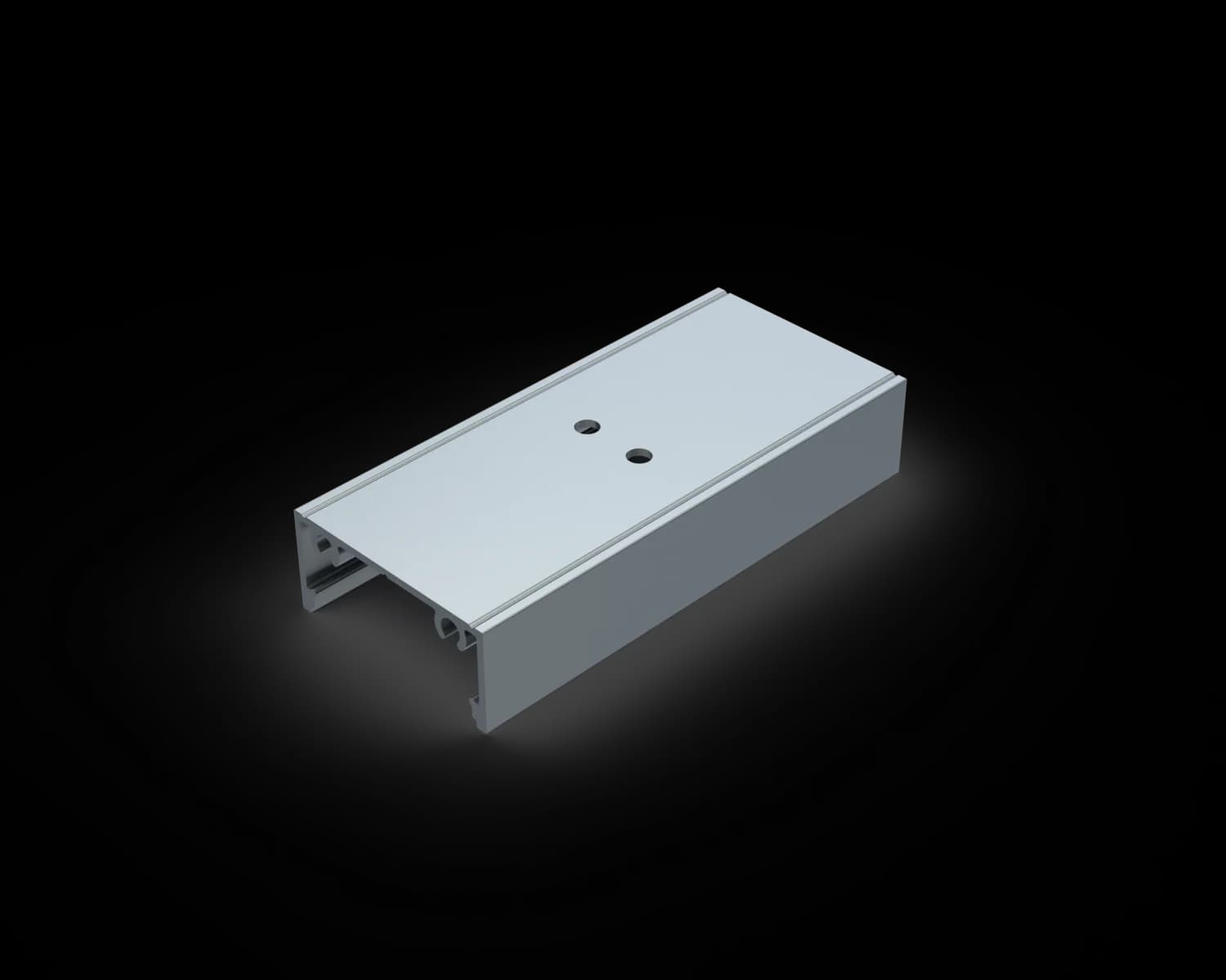 Alguard Universal Rail Pre-Punched (119/19) - 45x20mm - 6500mm