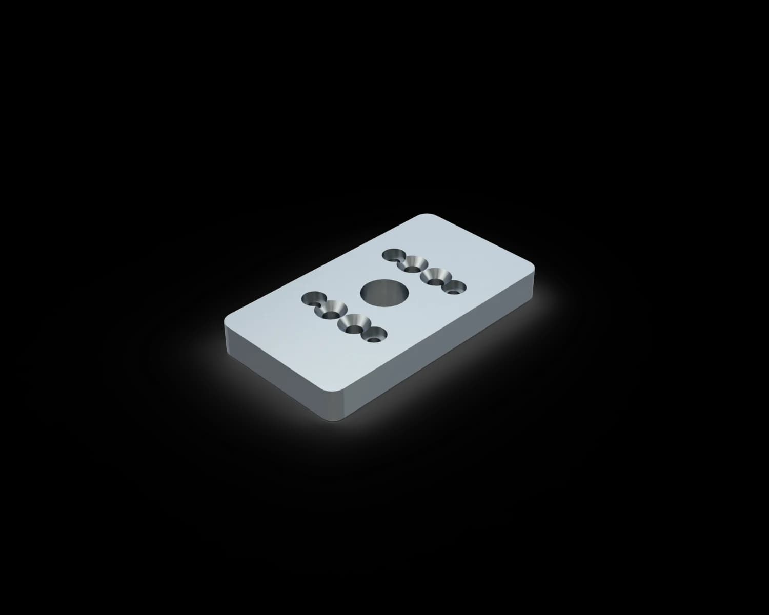 Alguard Base Plate for 56x42 Slimline Post