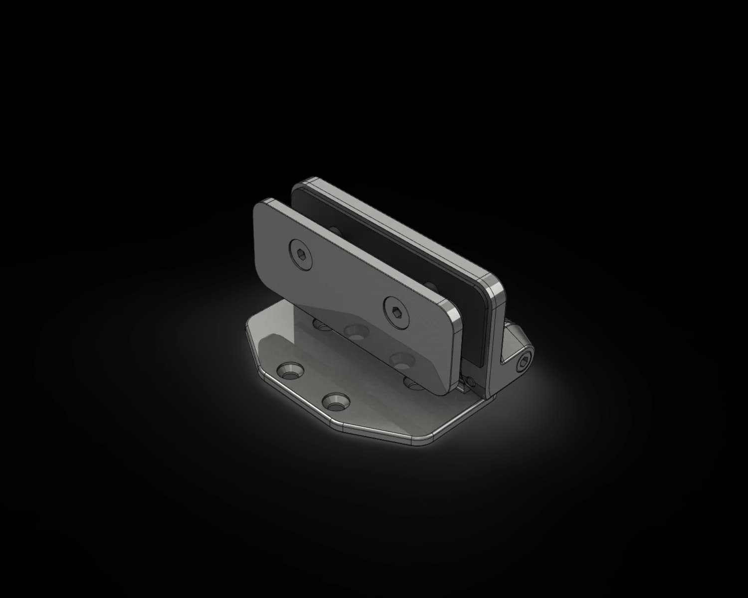 Atlantic SURF Glass to Wall Soft Close Hinges